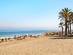 A view of Misericordia beach in Malaga