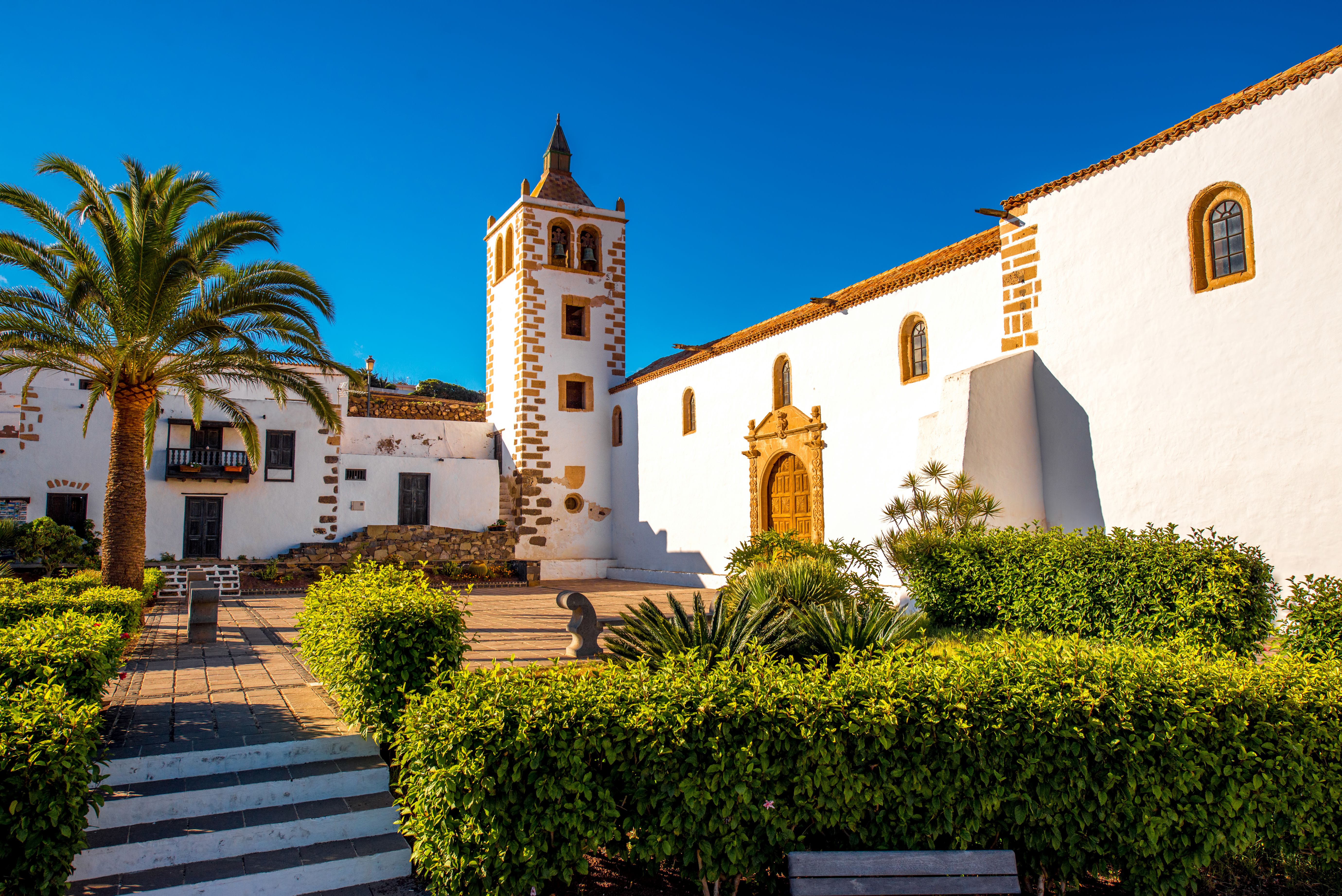Betancuria village and cathedral in Fuerteventura