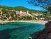 View of Puerto de San Miguel resort and beach in Ibiza