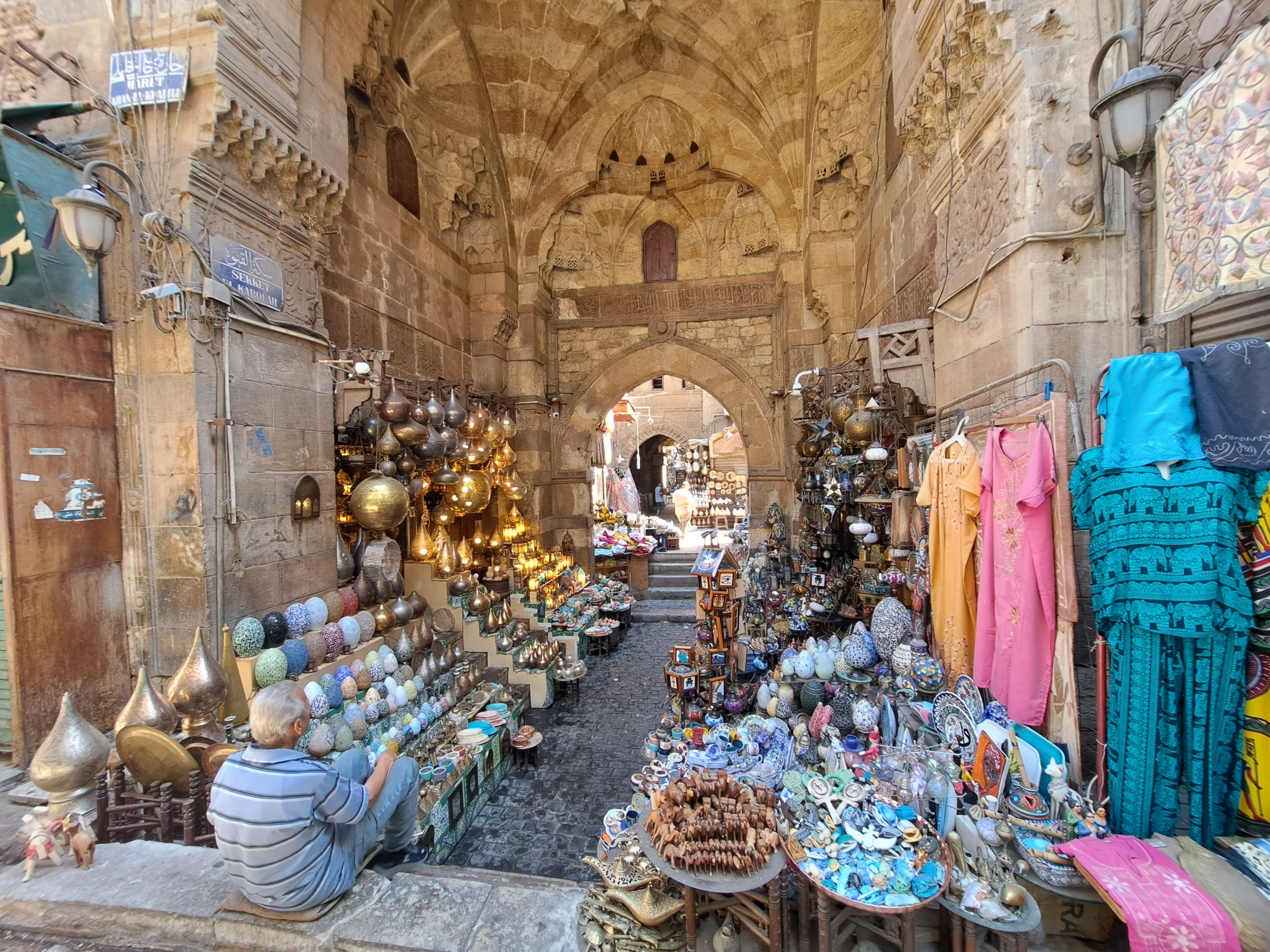Khan el-Kahlili market in Cairo, Egypt