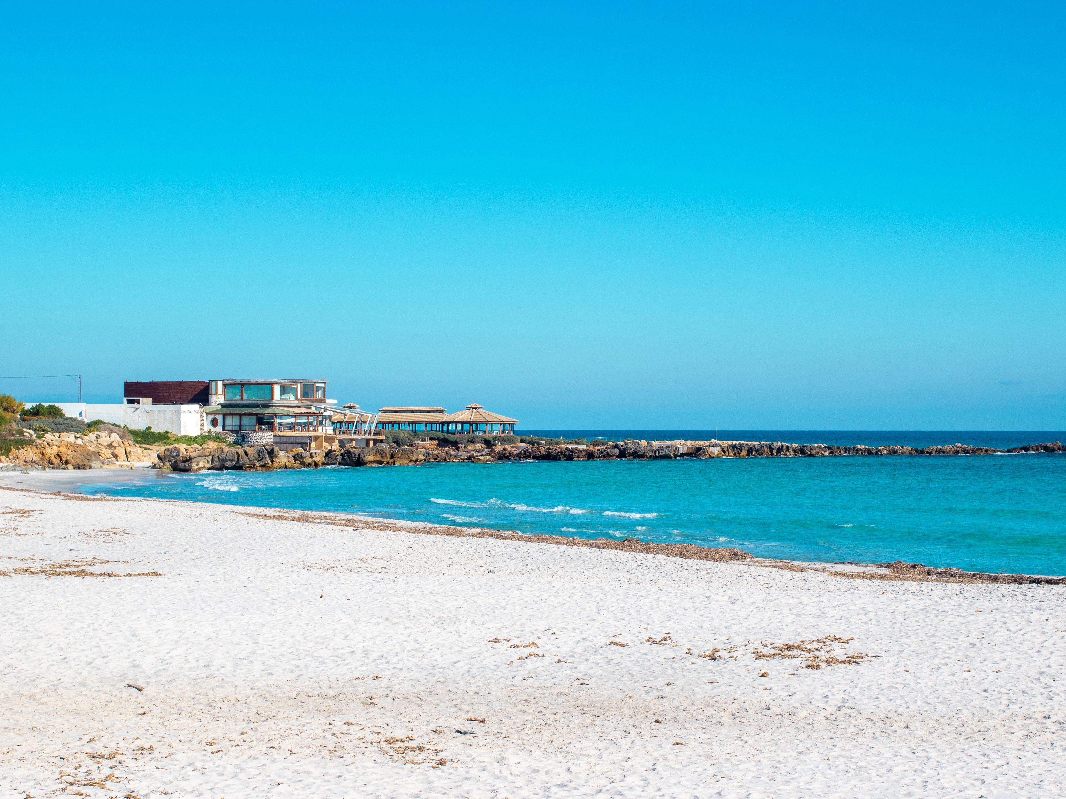 Kelibia beach in Tunisia