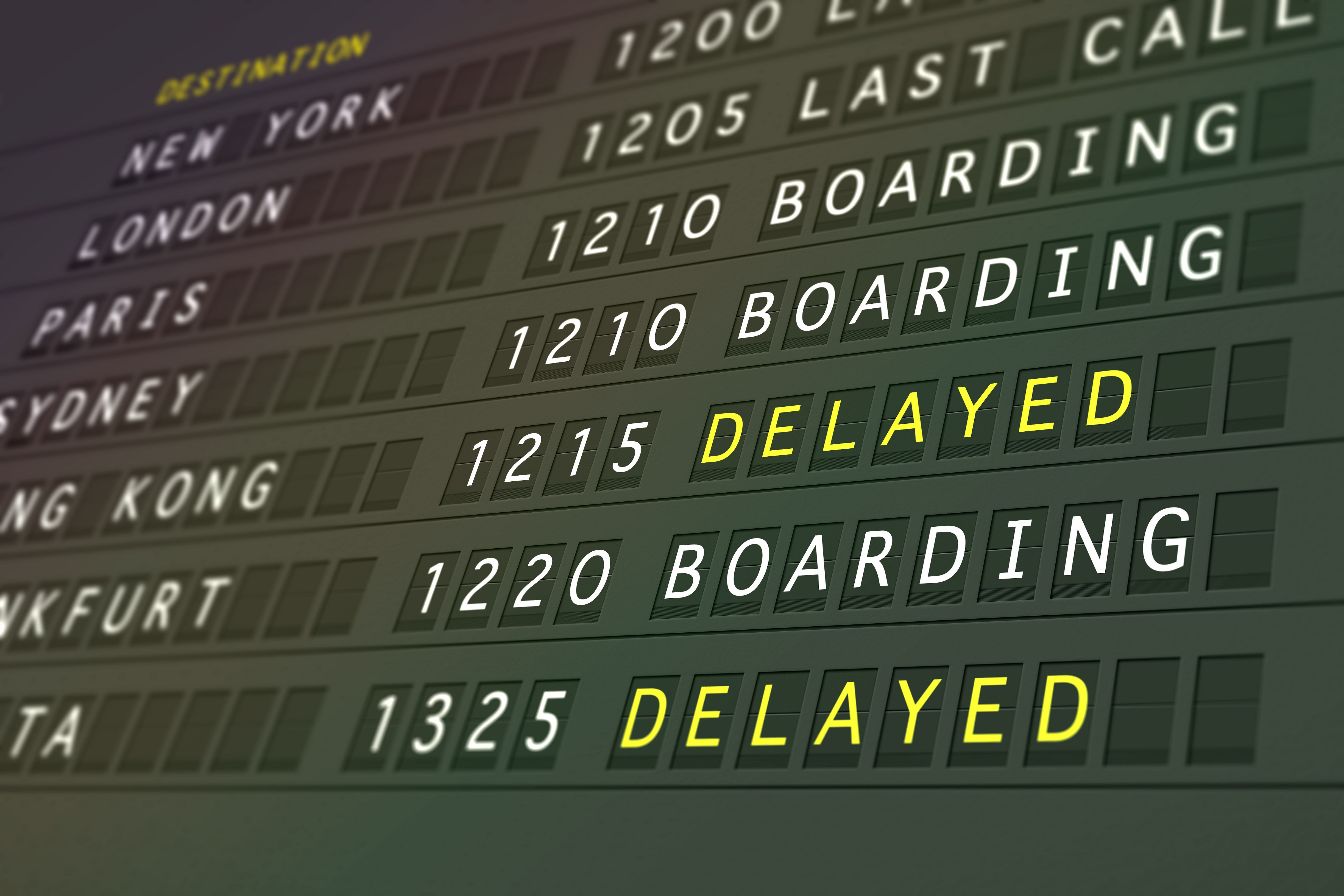 Template letter Flight delay compensation claim