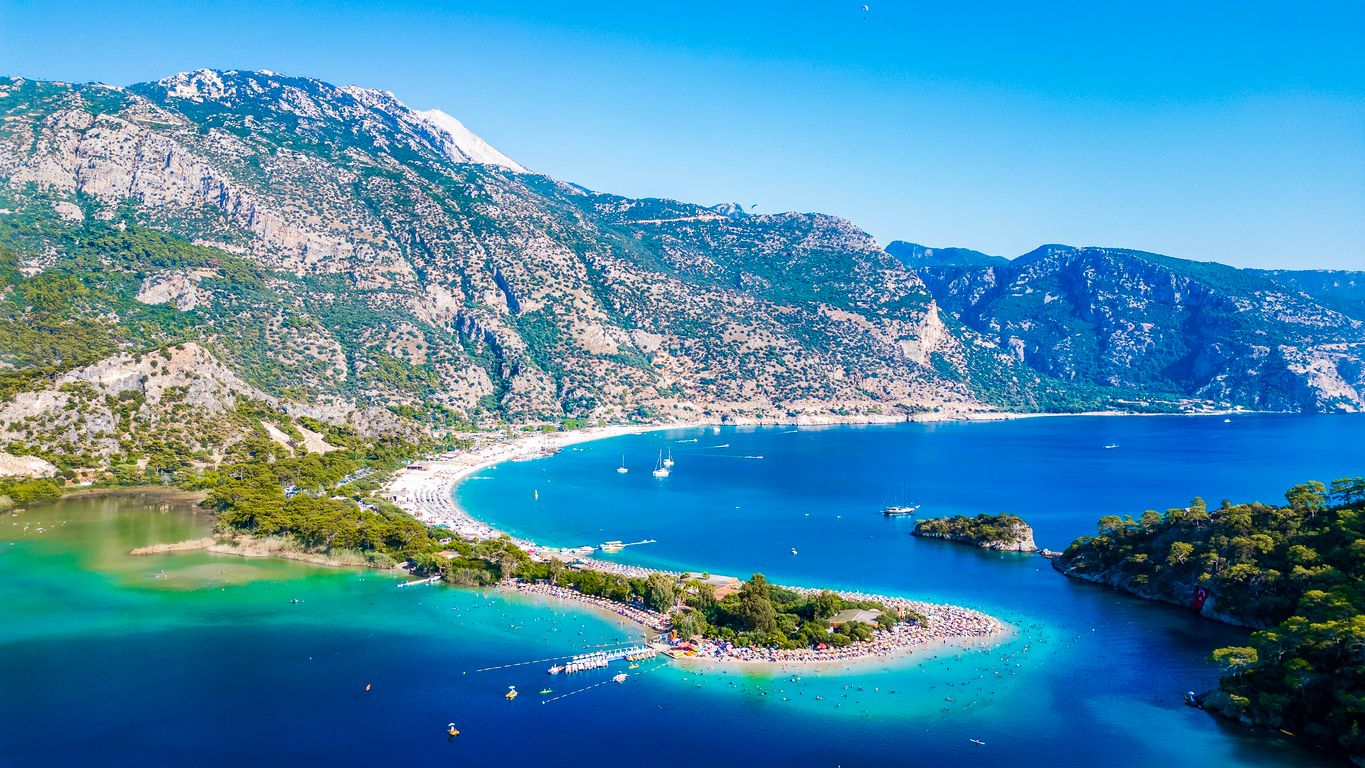 Beach in Dalaman, Turkey