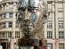 The moving head statue of Franz Kafka by Czech artist David Cerny
