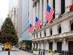 Christmas tree on Wall Street in New York City
