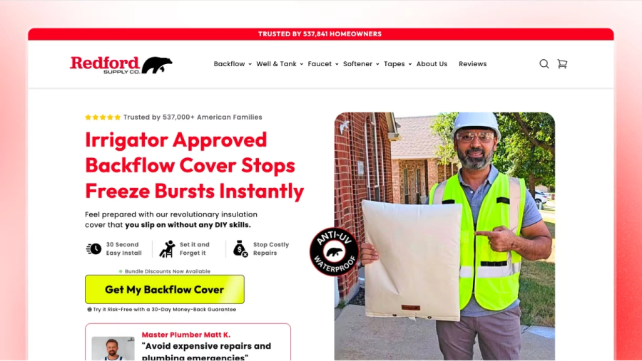 Redford Supply Co. — Magazin american de huse de protecție la îngheț