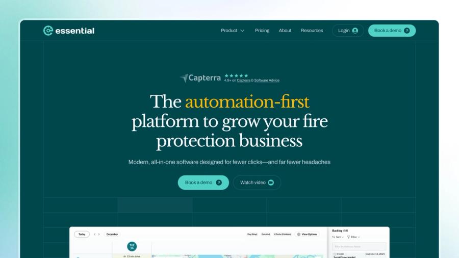 Essential — Software pentru firme de protecție la incendiu