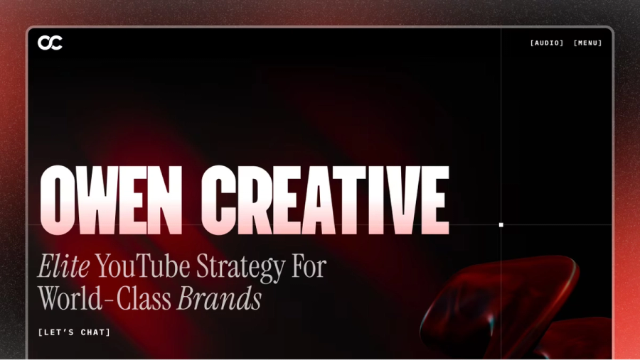 Owen Creative — Agenție YouTube din Londra, site de portofoliu