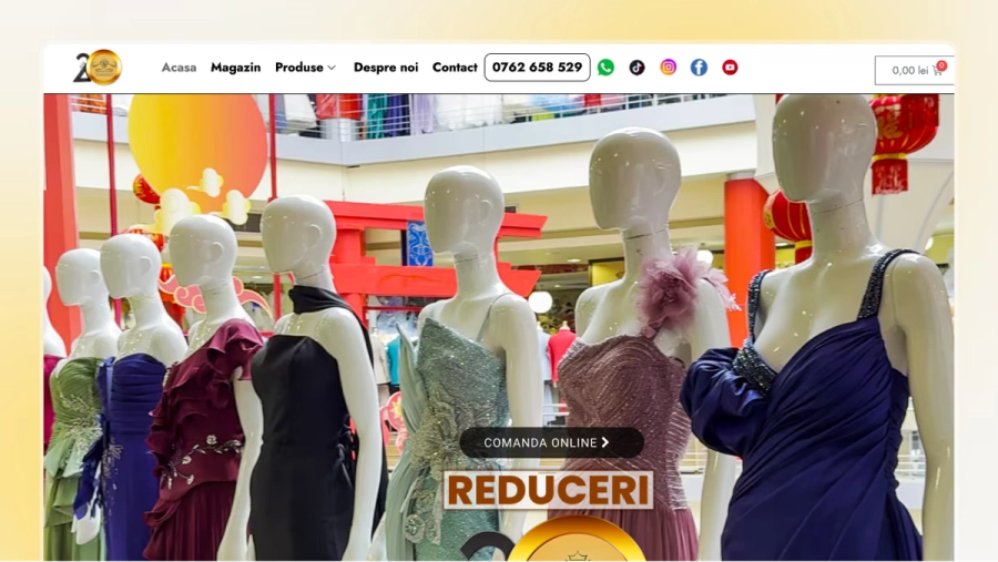 Stephany Boutique — Magazin de rochii și costume, cu plata în rate