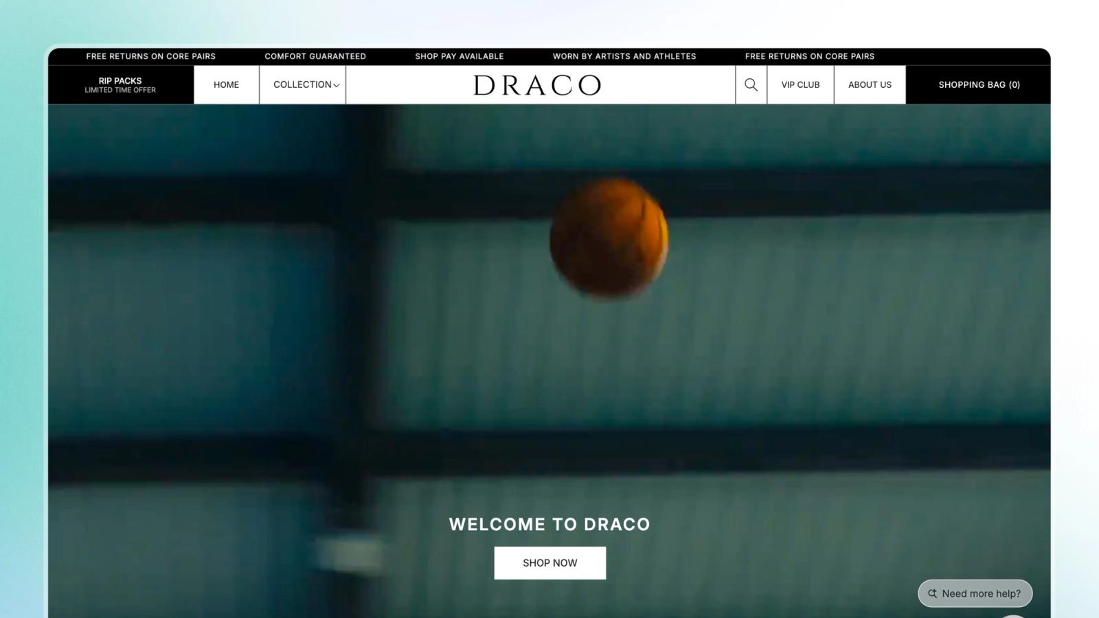 Draco Slides — Magazin de streetwear, cu abonament și pachete