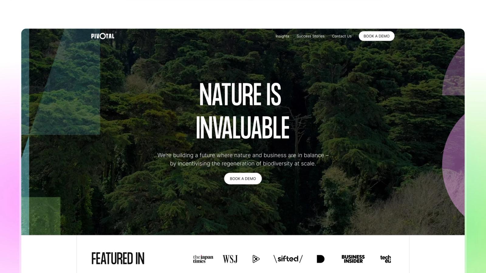 Pivotal — Platformă de date despre biodiversitate
