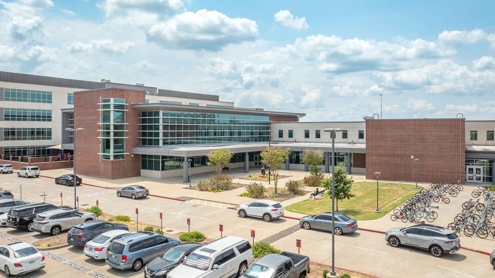 Bridgeland High School in Cypress, Texas.