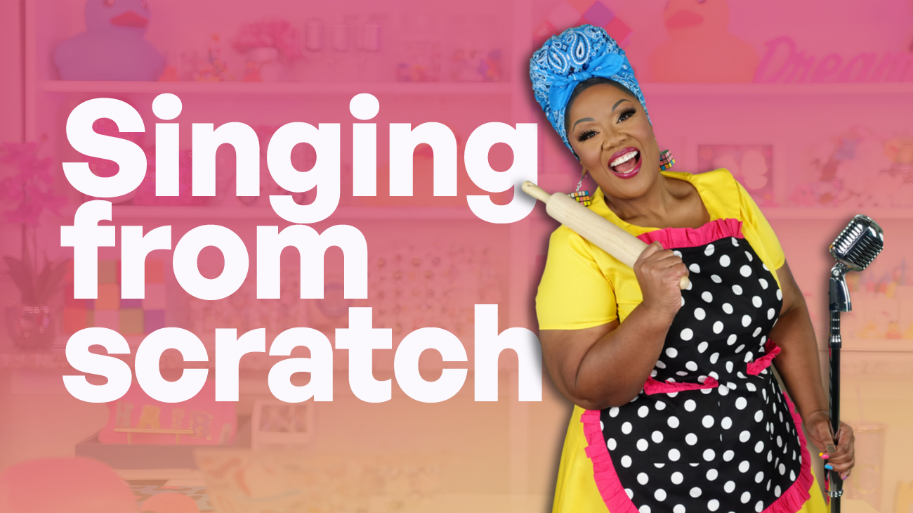 Singing From Scratch beginner vocal training course by Cheryl Porter