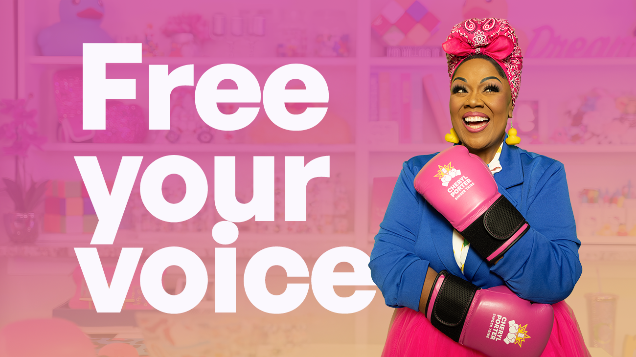 Beginner singing course Free Your Voice by Cheryl Porter