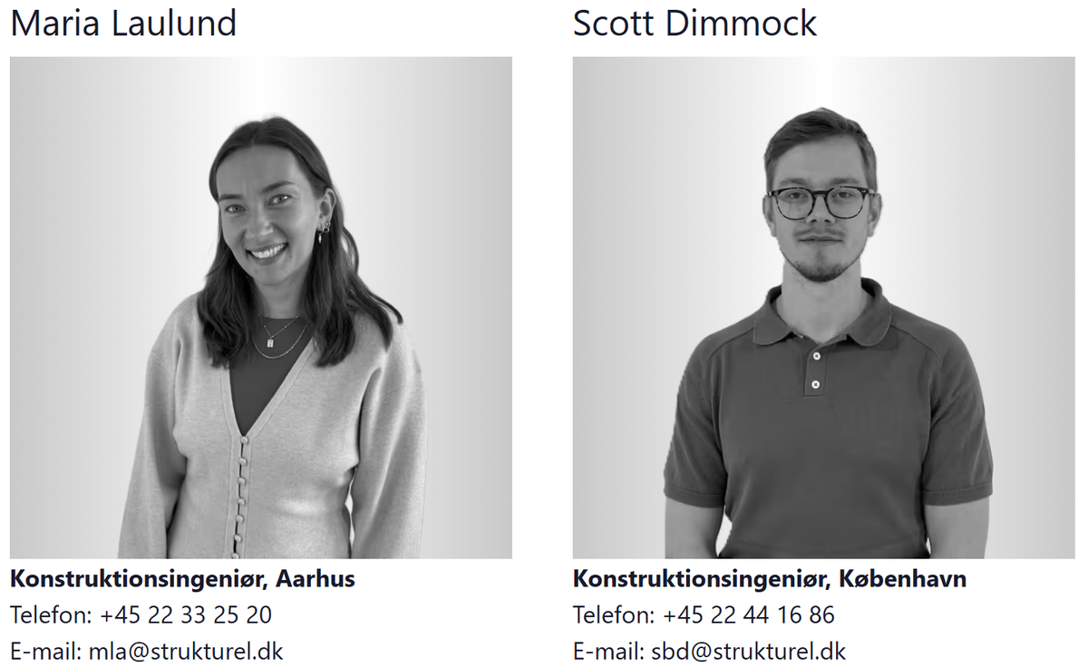 Maria Laulund og Scott Dimmock