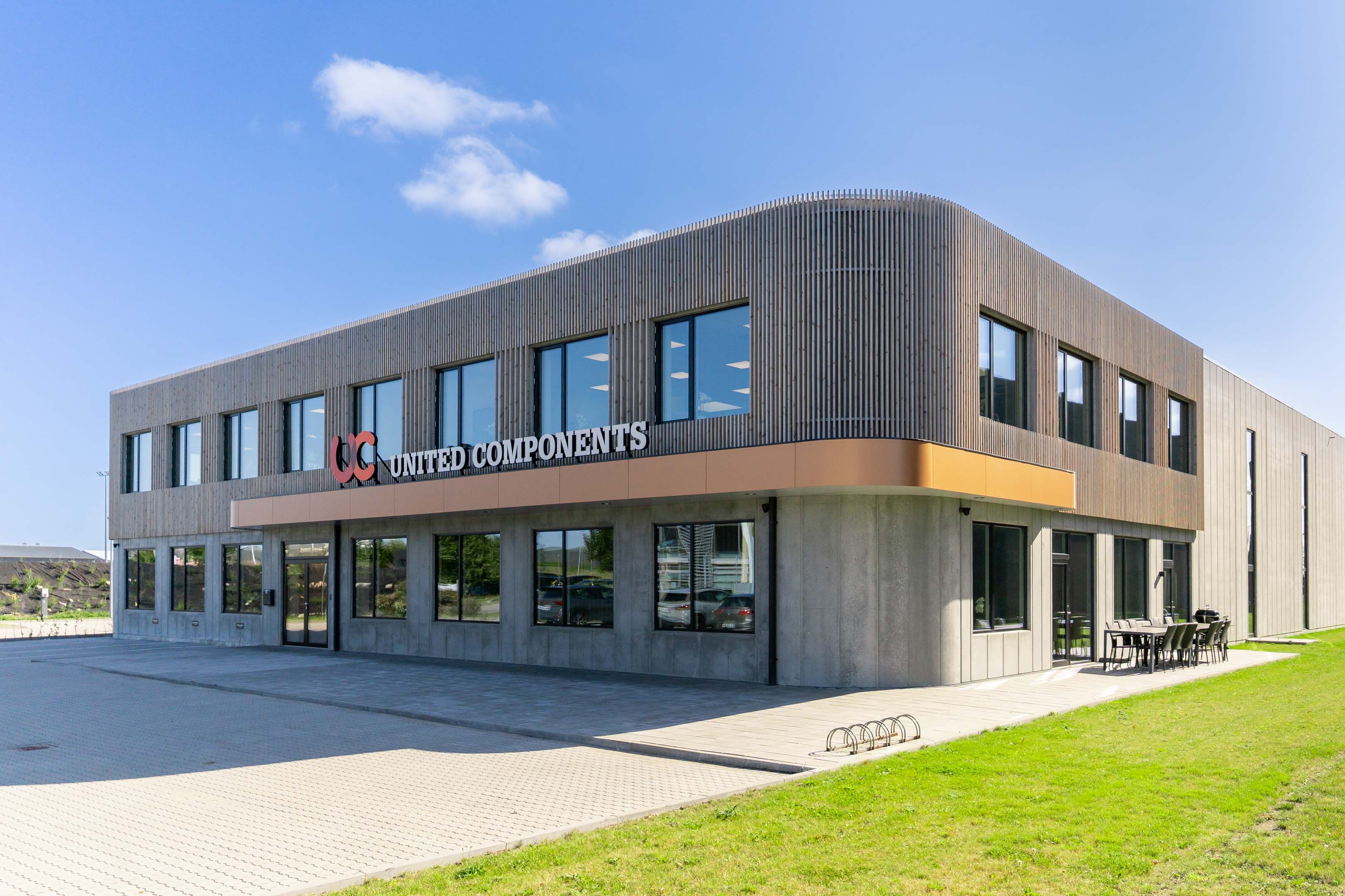 Erhvervsejendommens facade
