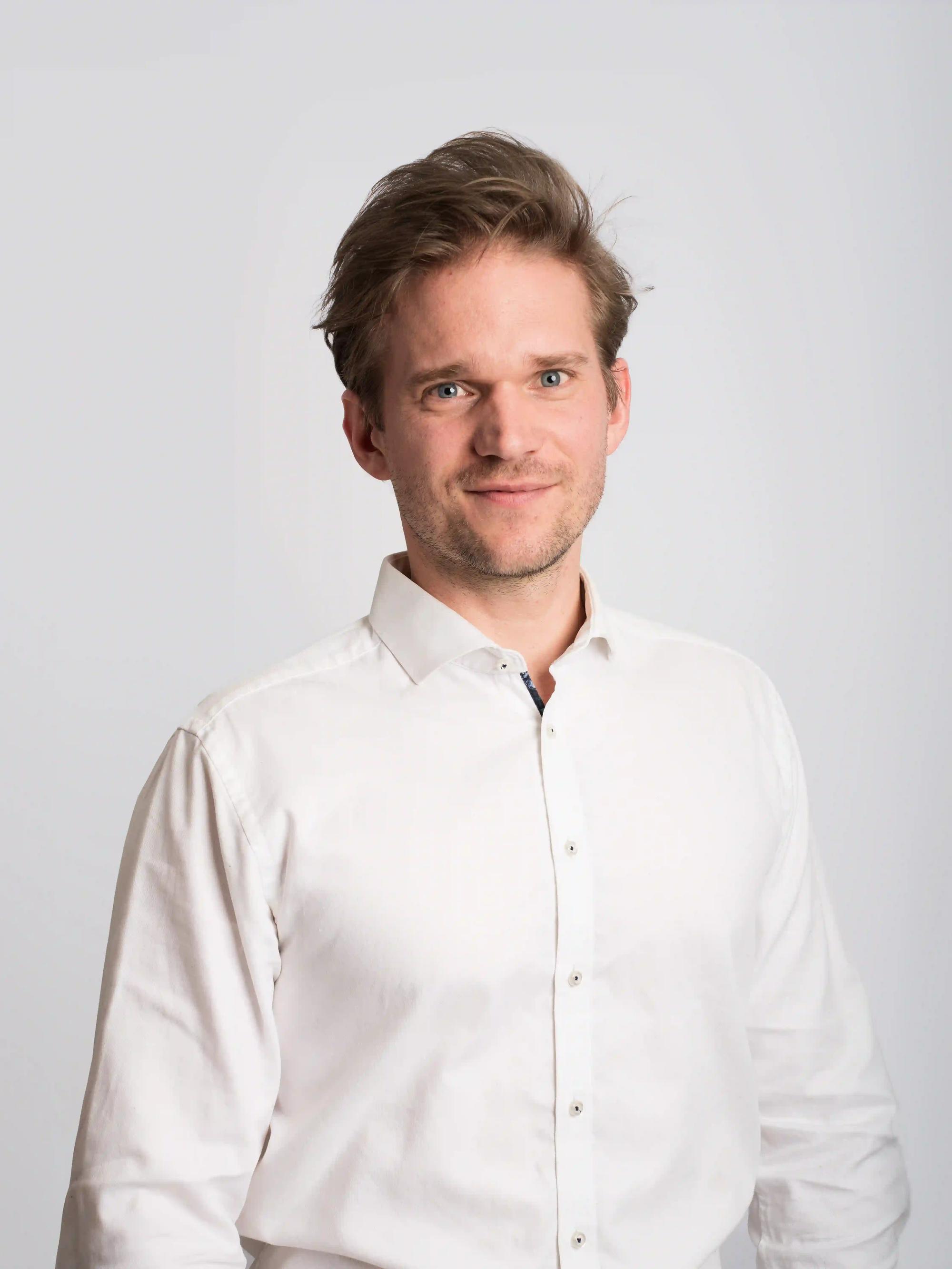 Portræt af Mads Peter Overgaard