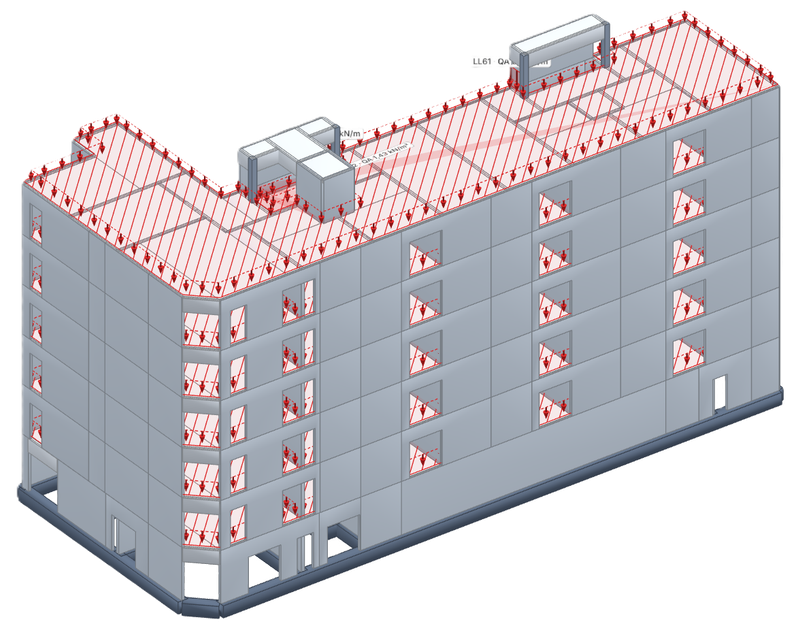Screenshot af 3D model fra eget værktøj