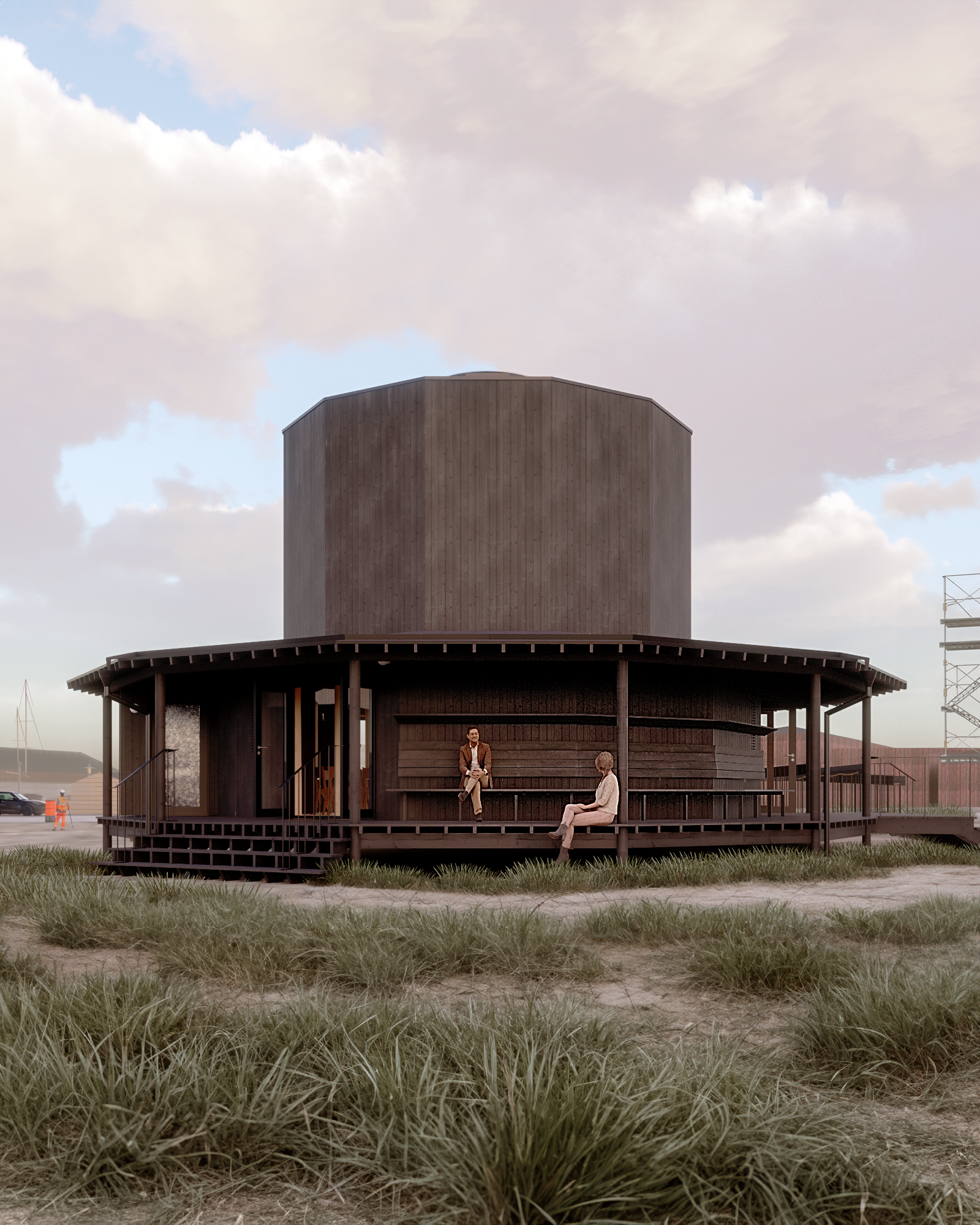 Illustrering af Tiny Church