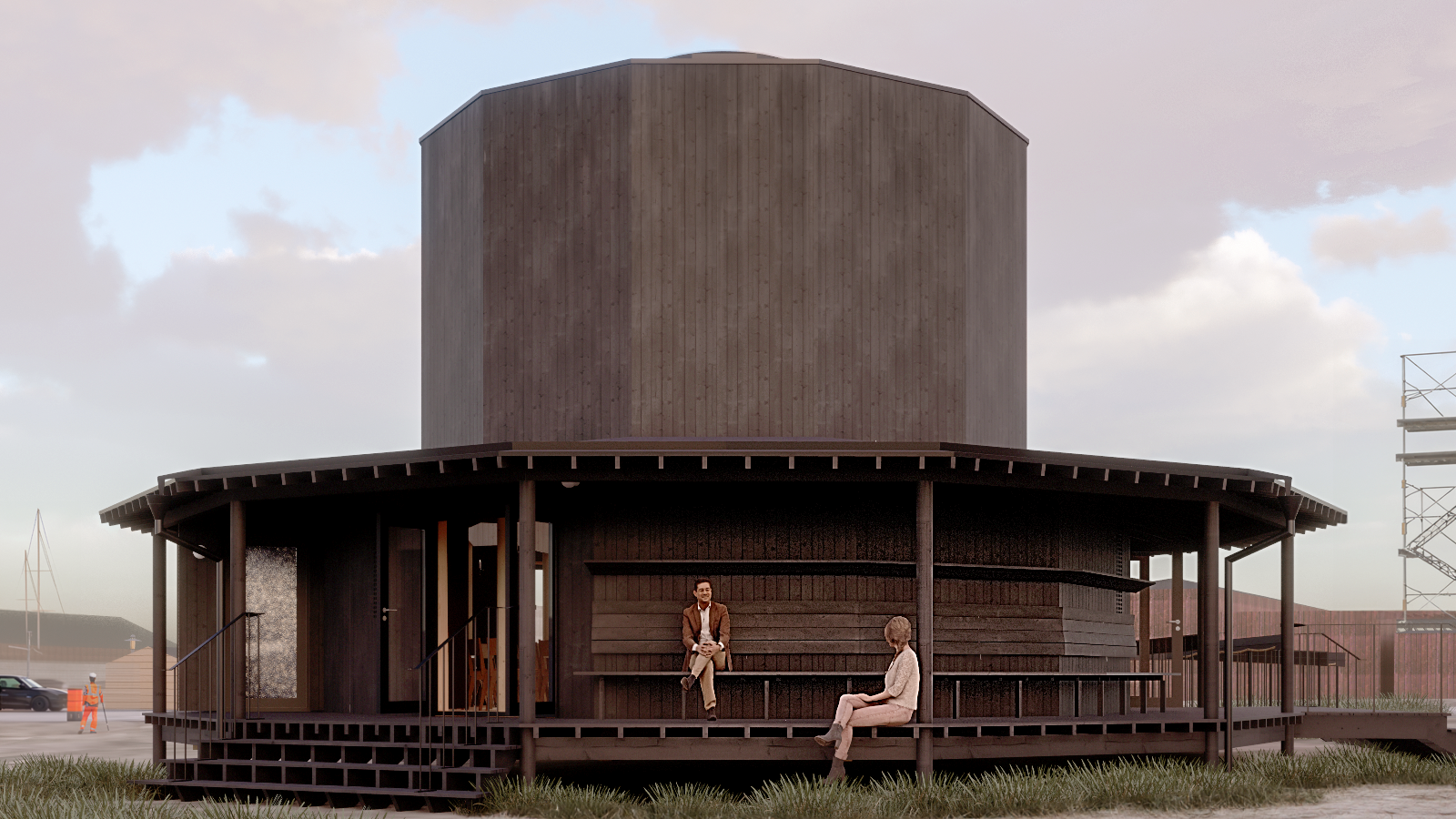 Illustrering af Tiny Church