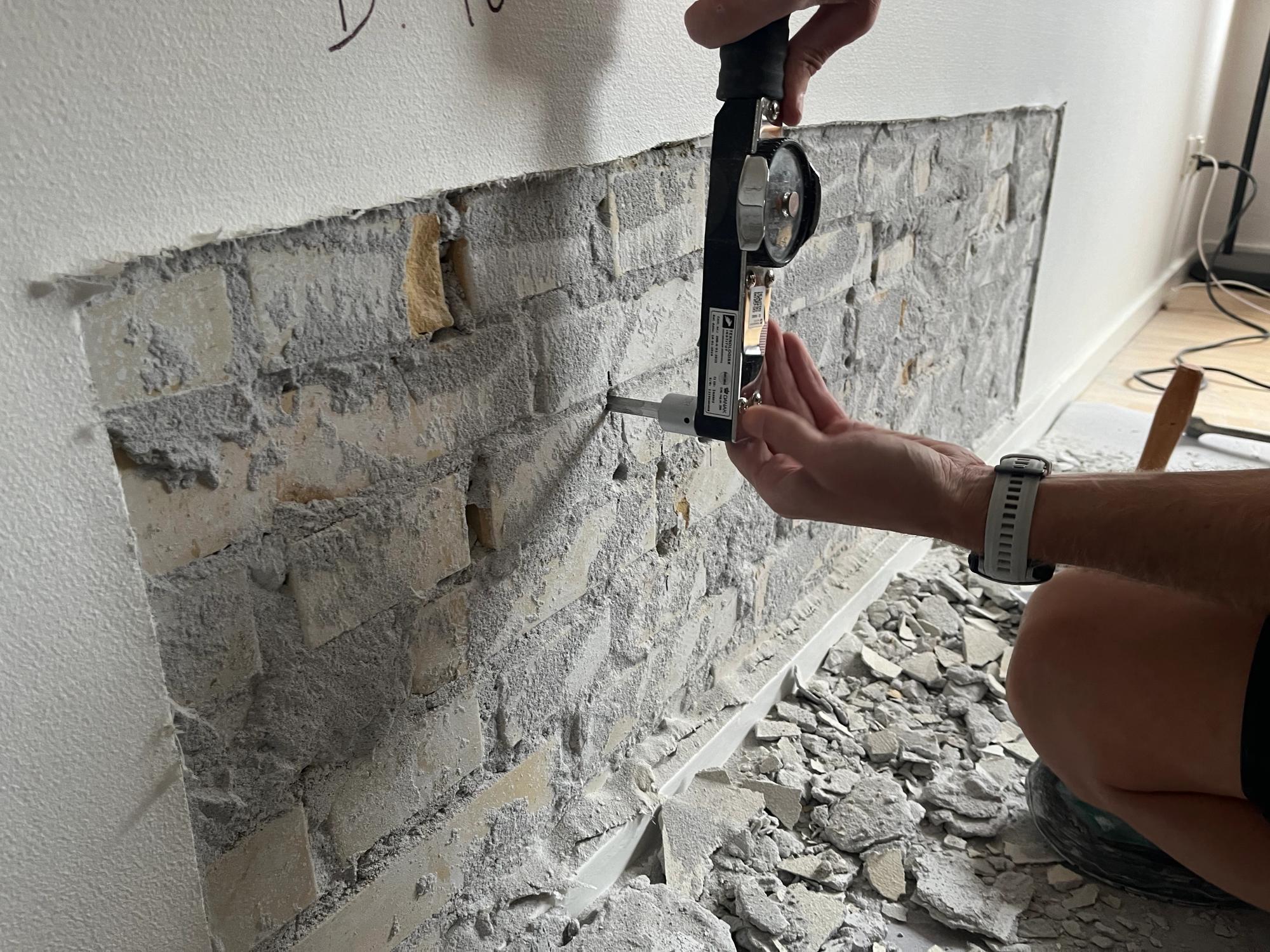 Test af fuger og byggesten