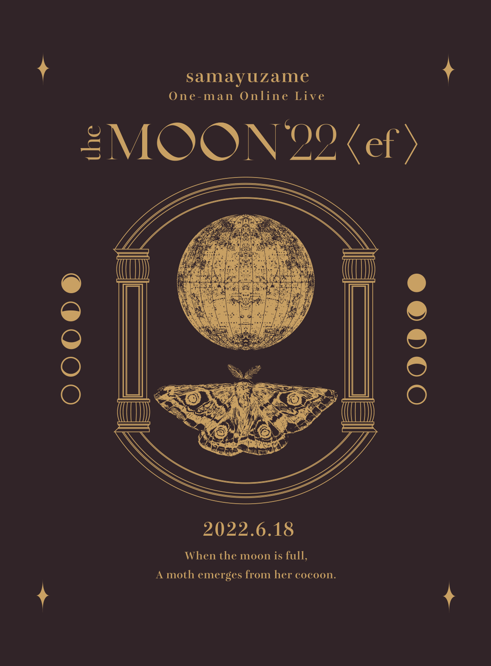 One-man Online Live “theMOON'22〈ef〉”