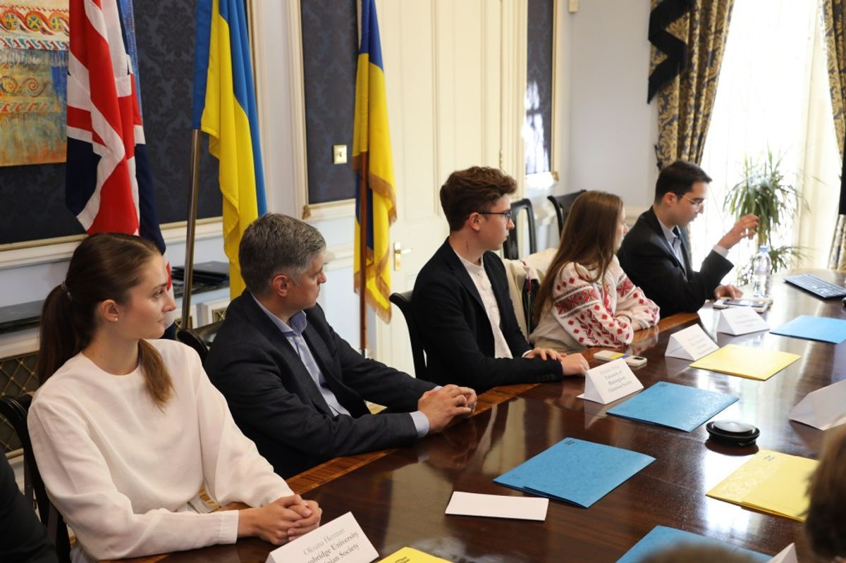 Delegates from the UK Ukrainian societies