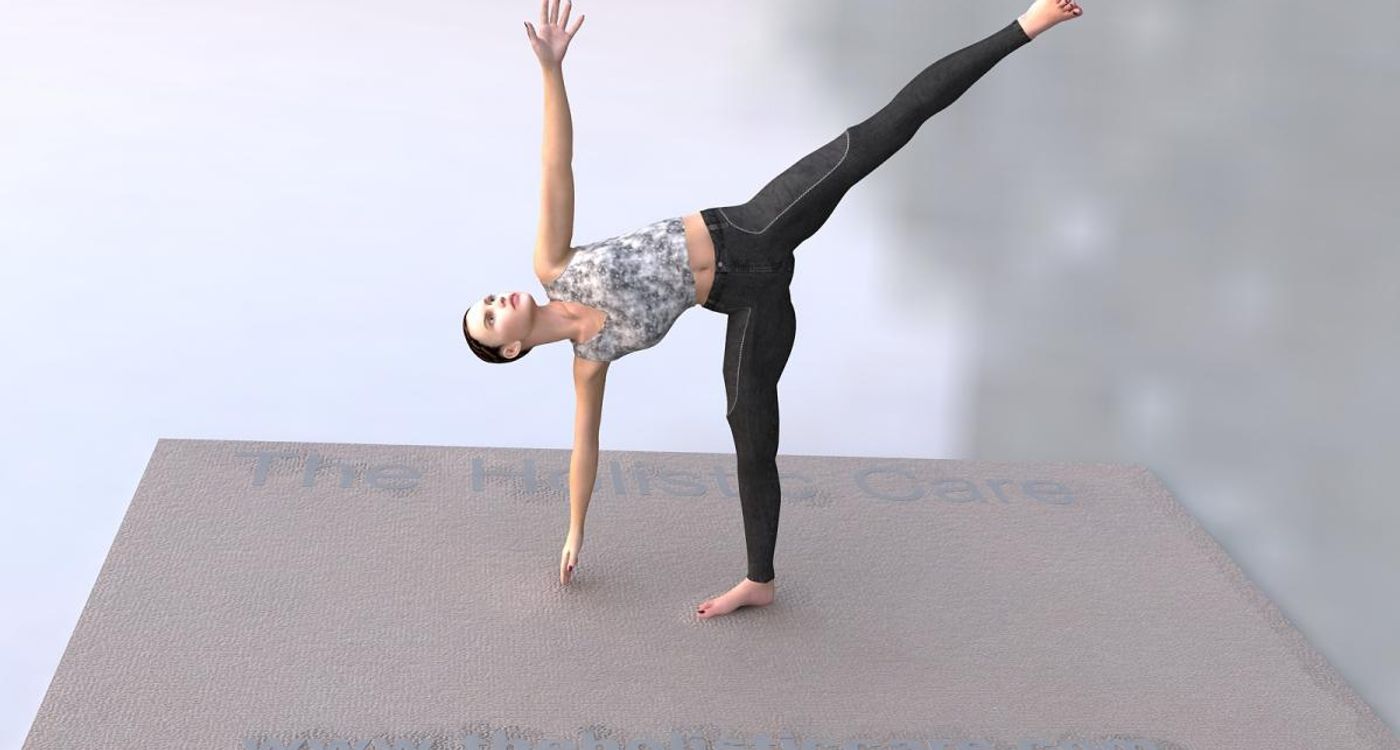 Ardha Chandrasana - Half moon pose