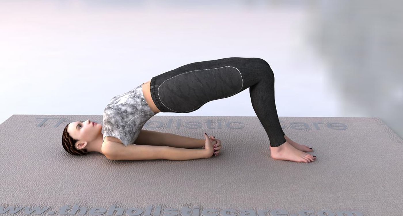 Setubandhasana - Bridge Yoga Pose
