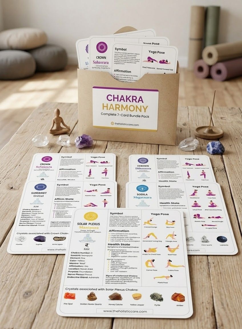 Bundle3 - Complete Chakra Guide - Set of 7