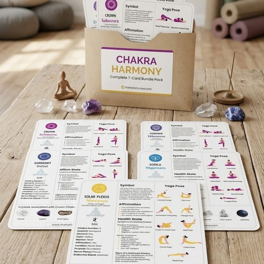 Bundle3 - Complete Chakra Guide - Set of 7