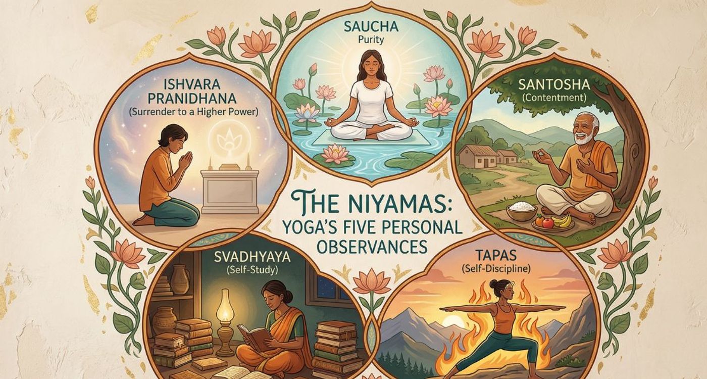 Niyama : Internal restraints - Eight fold limbs path