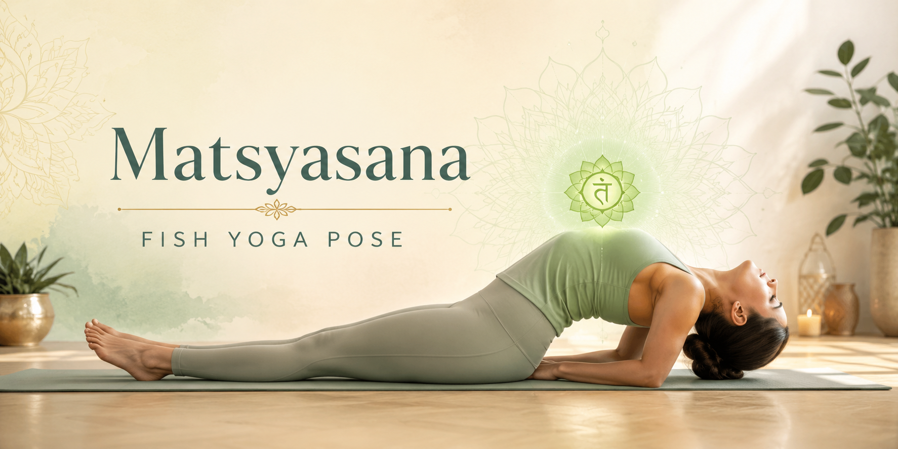 Matsyasana - Fish Yoga Pose
