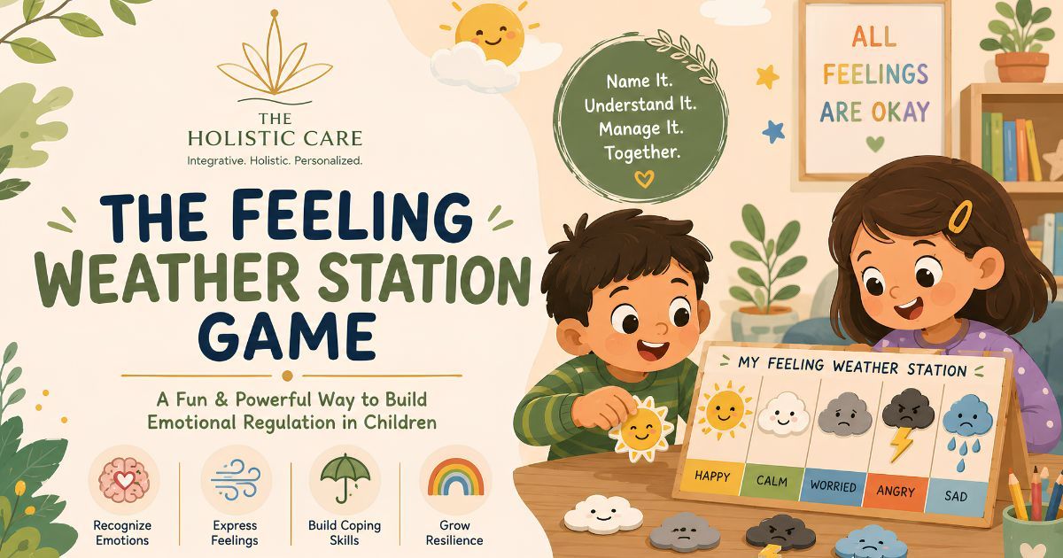 Feeling Weather Station: A Mindfulness Game That Helps Children Name and Navigate Emotions