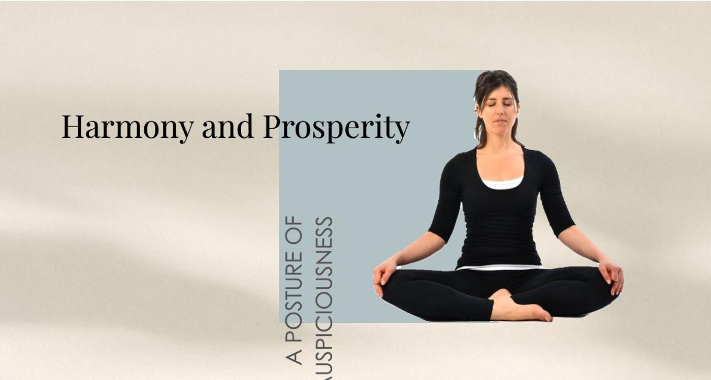 Swastikasana : Svastikasana - Auspicious Yoga Pose