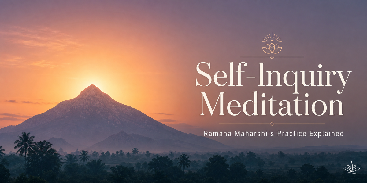 Self-Inquiry Meditation: Ramana Maharshi's "Who Am I?" Practice Explained