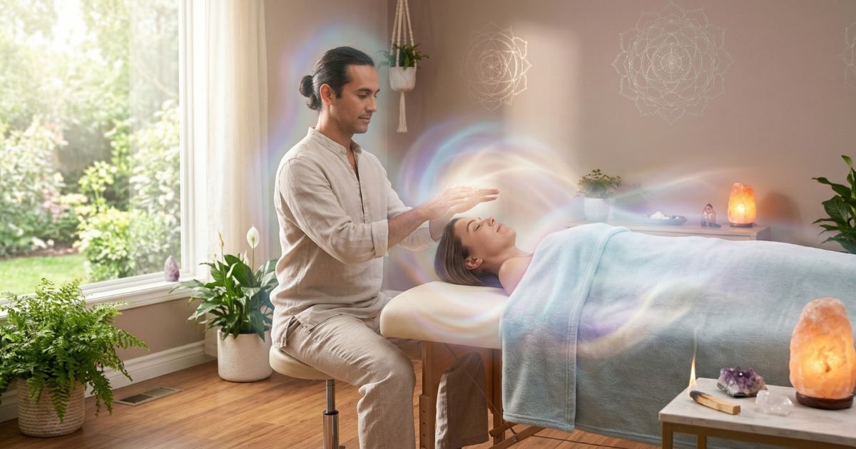Reiki energy : psychic spiritual healing