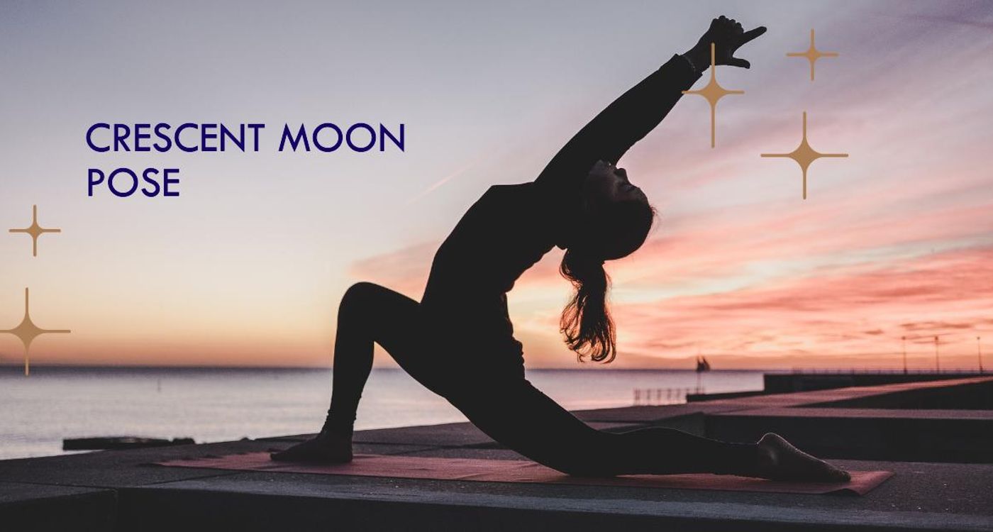 Anjaneyasana - Crescent Moon Pose or Low Lunge