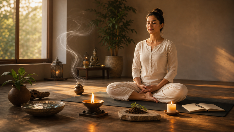 Practicle intructions : Brahmacharya Antahkarana, Pancha Bhuta, Omkara Laya Chintana