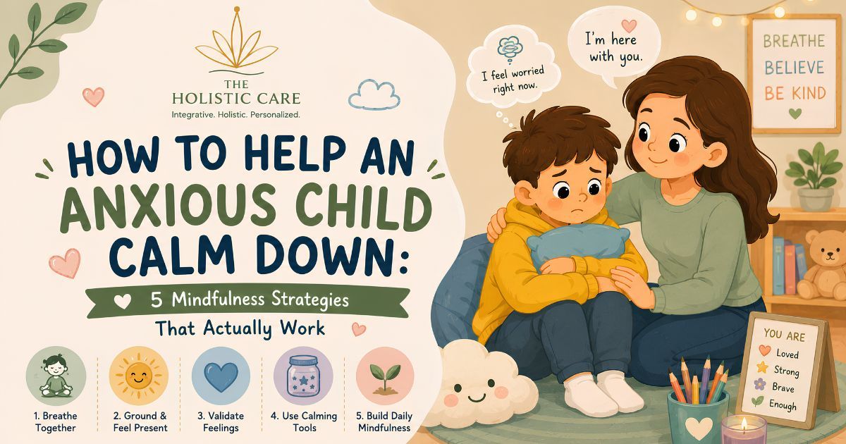 How to Help an Anxious Child Calm Down: 5 Mindfulness Strategies That Actually Work