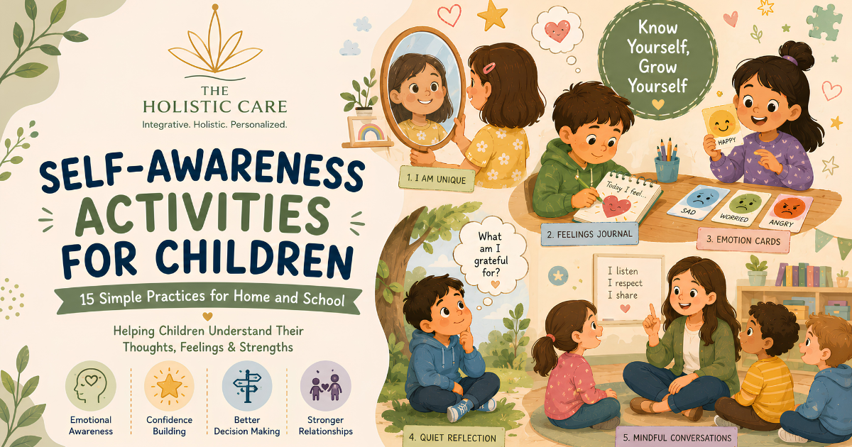 Self-Awareness Activities for Children: 15 Practices for Home and School