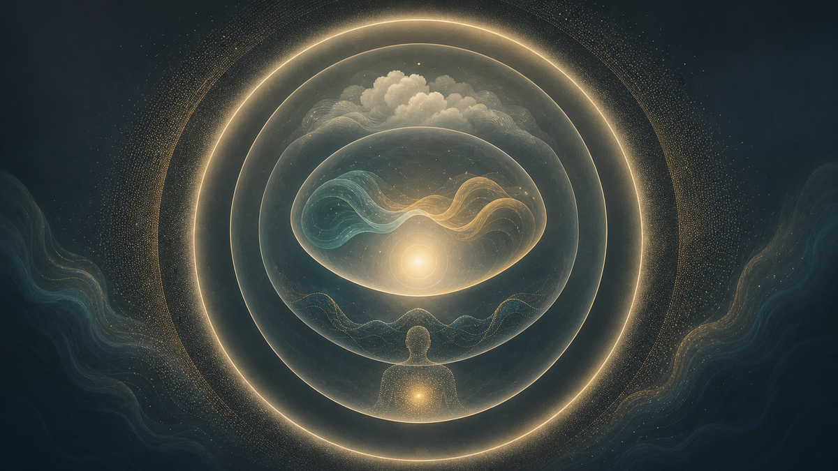 Thoughts, emotions and body sensations appearing within open awareness during self-inquiry meditation