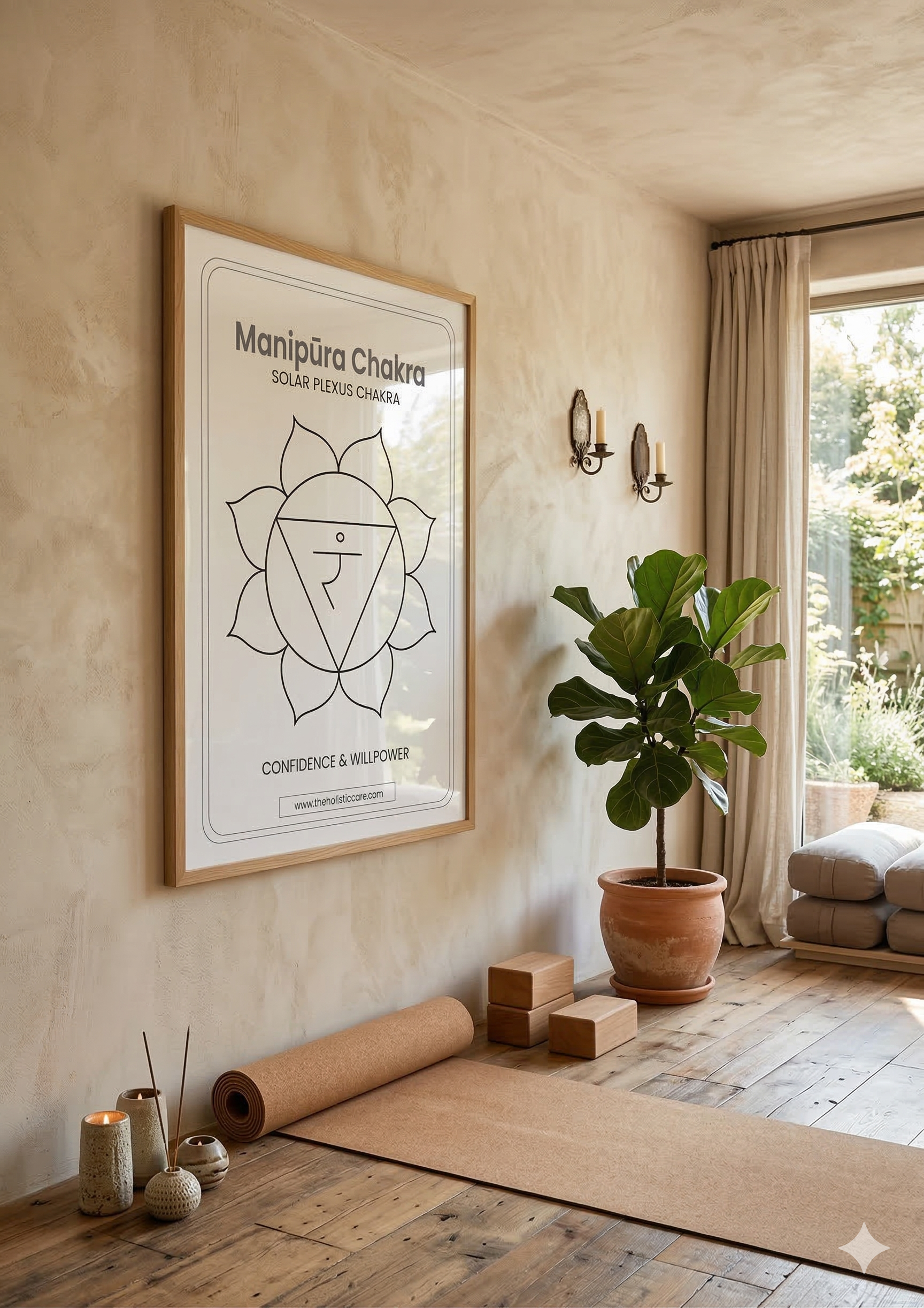 Solar Plexus (Manipura Chakra) Wall Art Poster