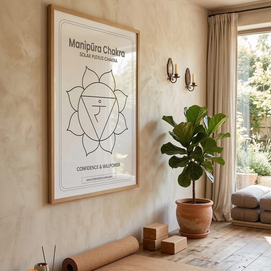 Solar Plexus (Manipura Chakra) Wall Art Poster