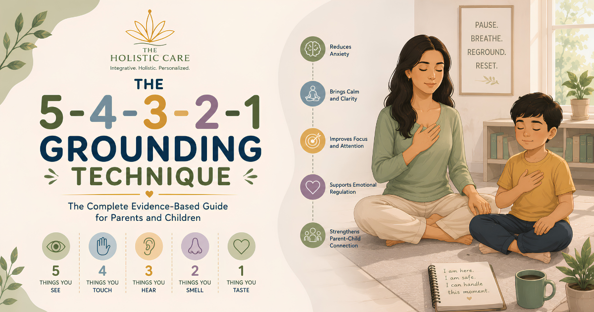 The 5-4-3-2-1 Grounding Technique: The Complete Evidence-Based Guide for Parents and Children