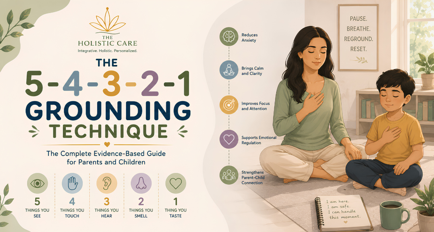 The 5-4-3-2-1 Grounding Technique: The Complete Evidence-Based Guide for Parents and Children