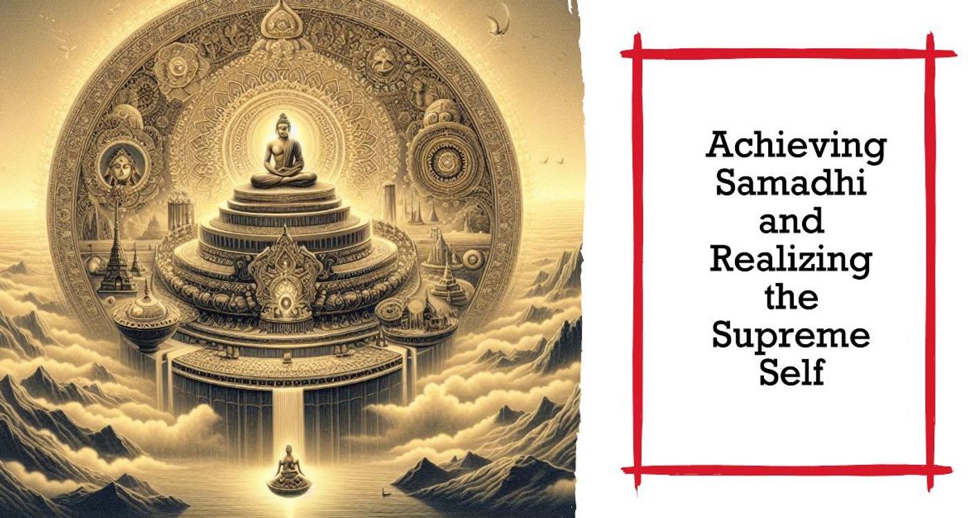 Gradual Ascent of the Mind: Achieving Samadhi and Realizing the Supreme Self or Brahman