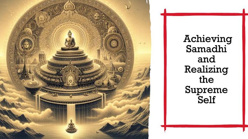 Gradual Ascent of the Mind: Achieving Samadhi and Realizing the Supreme Self or Brahman