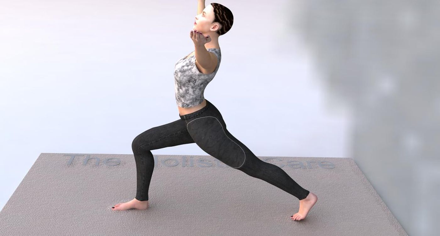 Virabhadrasana : Vira Bhadrasana - Warrior Yoga Posture