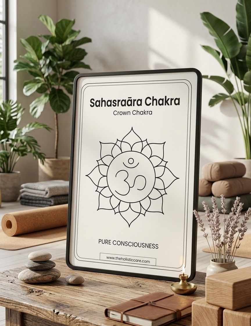 Crown Chakra Sahasrara Chakra Wall Art